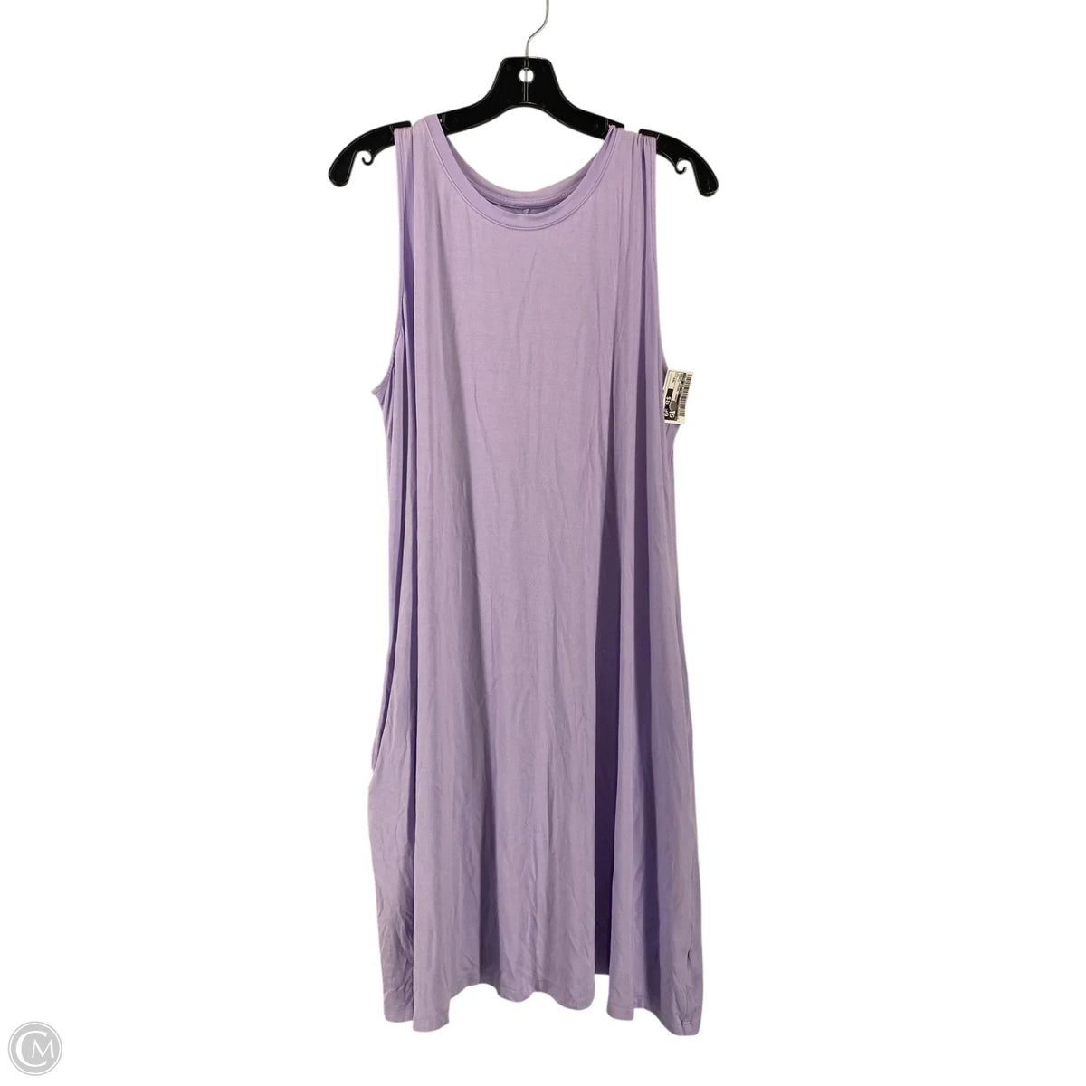 Dress Casual Short By Time And Tru In Purple, Size: Xxl
