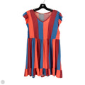 Dress Casual Midi By Ces Femme In Striped Pattern, Size: M