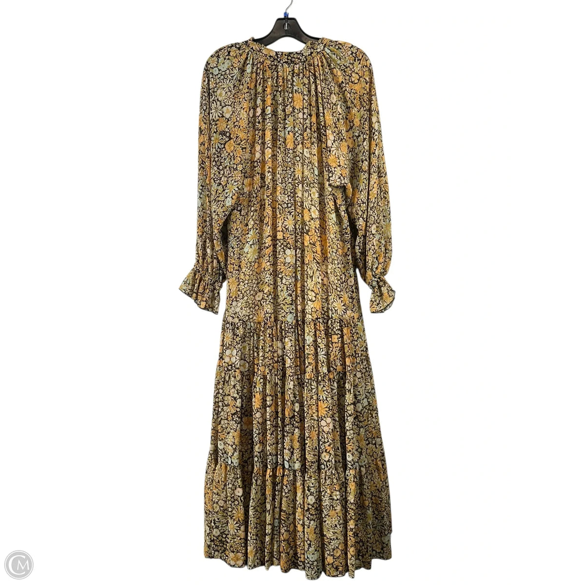 Dress Casual Maxi By Free People In Floral Print, Size: Xs