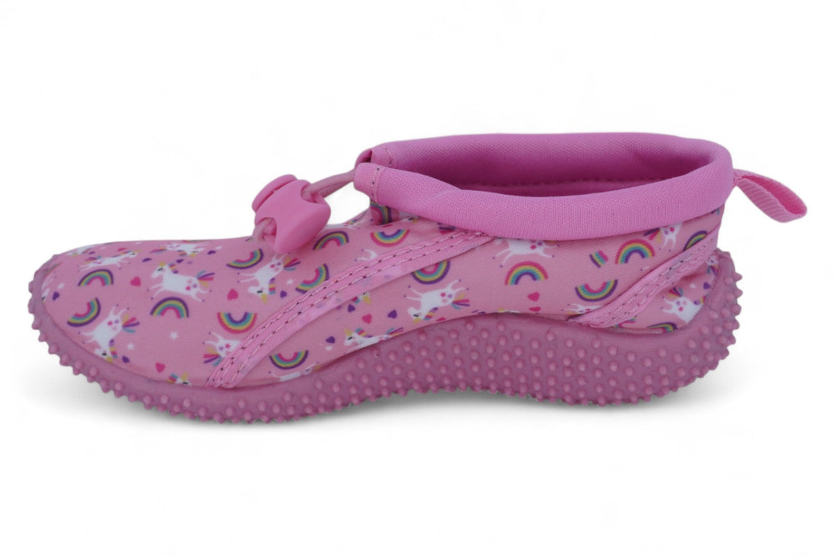 Girls Pink Aqua Shoes