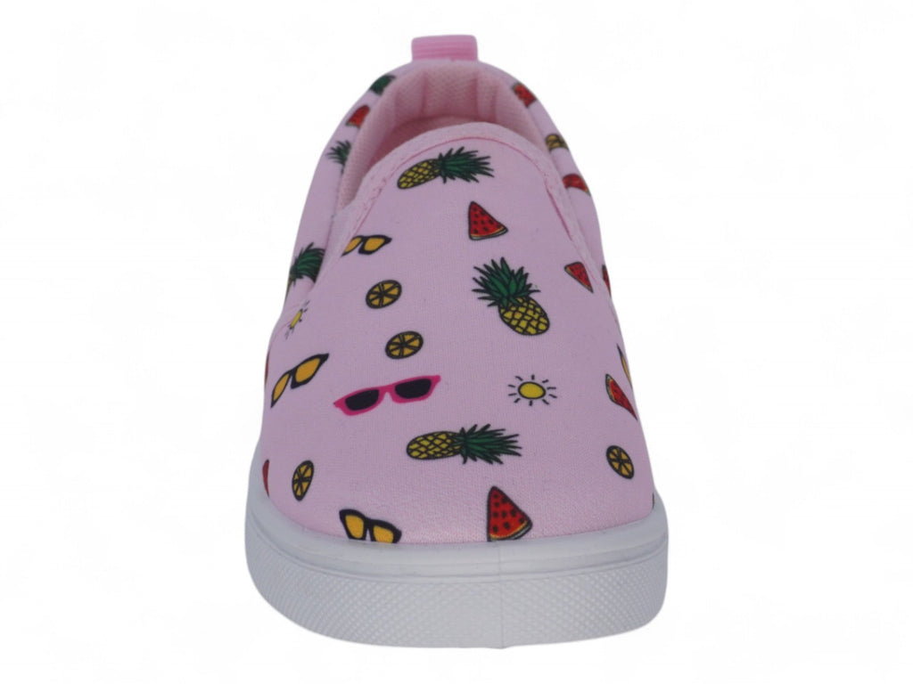 Toddler Pink Summer Print Slip On