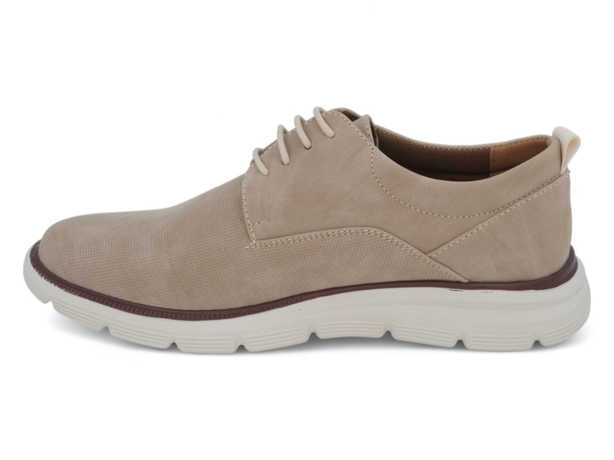 Men`s Beige Sporty Oxford