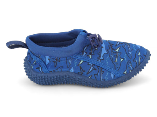 Boys Shark Aqua Shoes