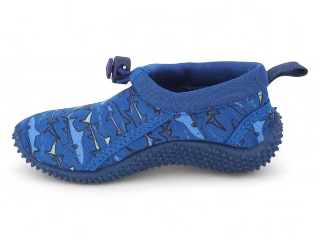 Boys Shark Aqua Shoes