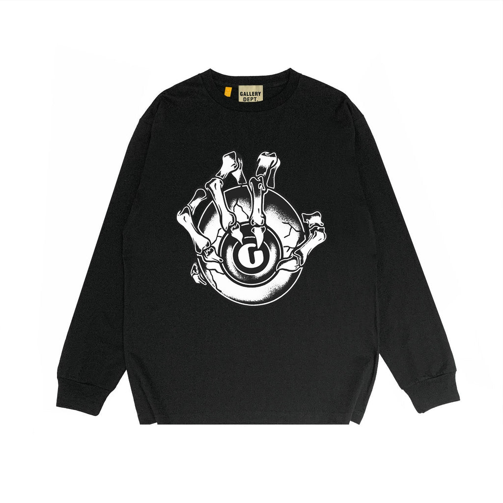Gallery Dept Long Sleeved Shirt Fashion Brand Long Sleeve Long-Sleeved T-shirt Blouse
