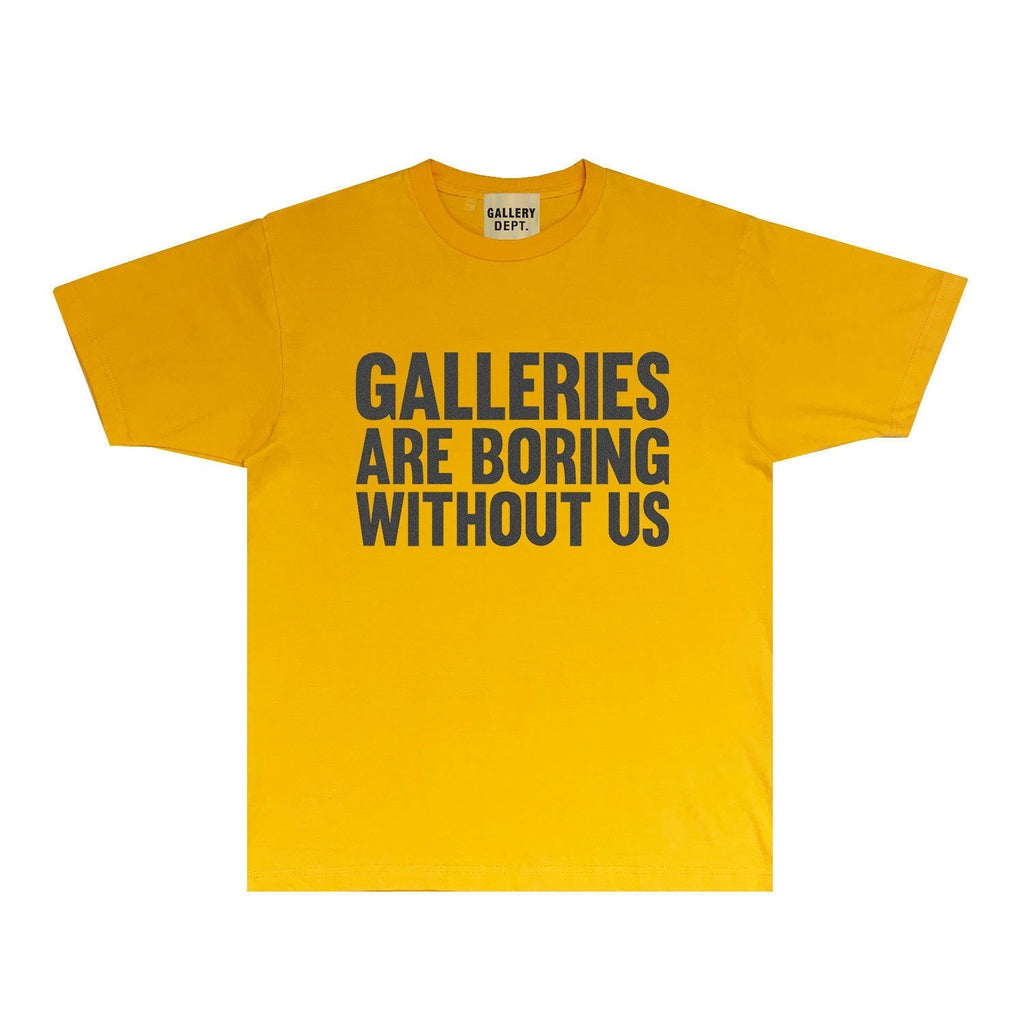 Gallery Dept T Shirts Fashion Brand Tee Shirt Short Sleeve T-shirt Blouse