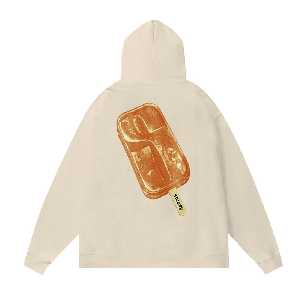 Stussy Hoodie Fall/Winter Fleece Hooded Sweater