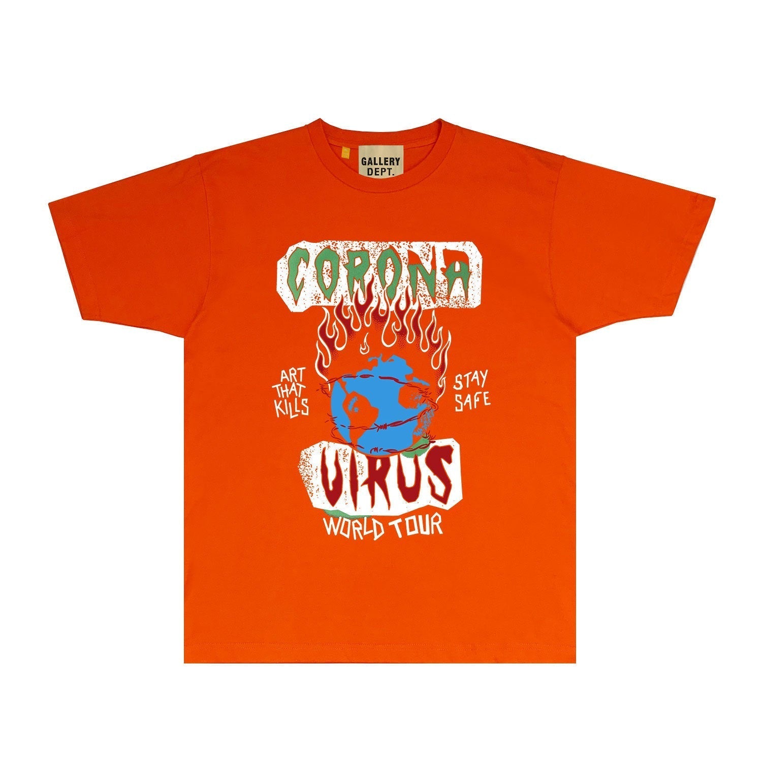 Gallery Dept T Shirts European And American Tee Shirt Short Sleeve T-Shirt Blouse