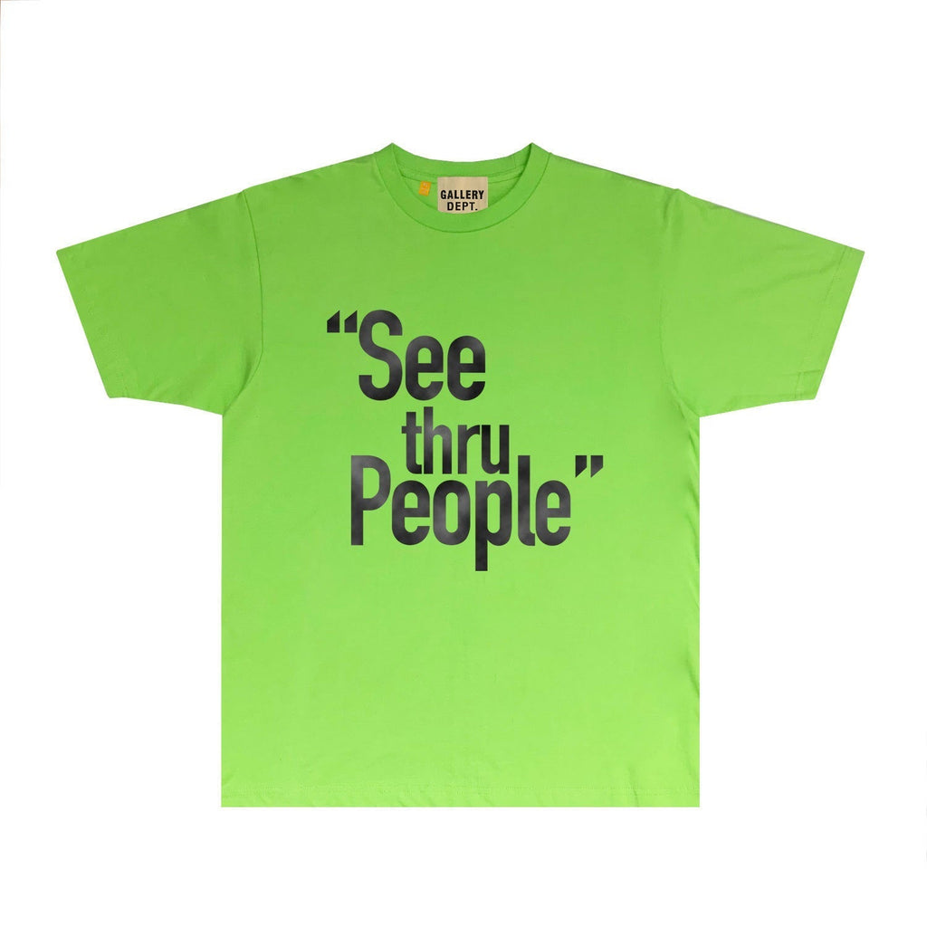 Gallery Dept T Shirts Fashion Brand Tee Shirt Short Sleeve T-shirt Blouse