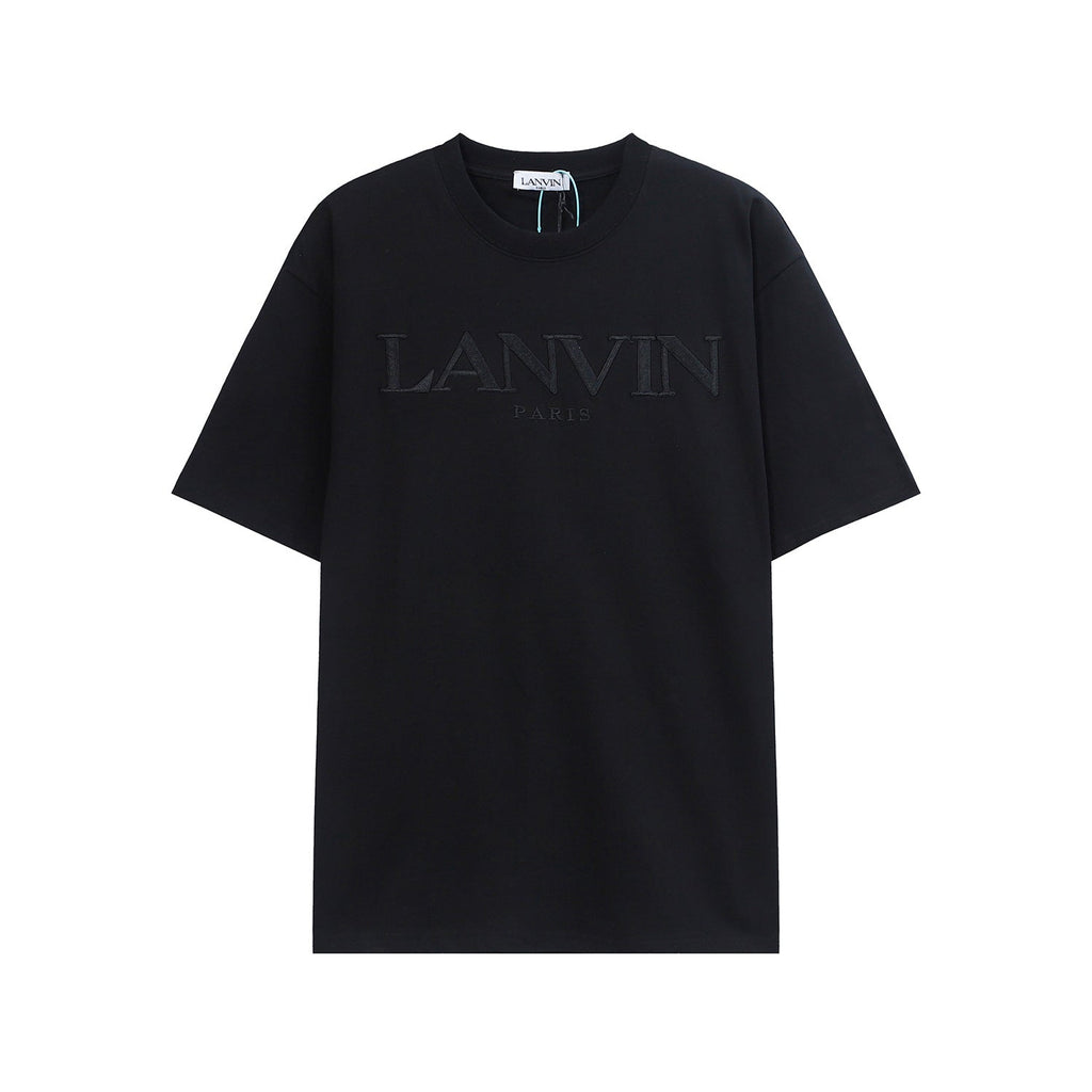 Gallery Dept T-Shirt Joint Letter Logo Embroidery Short Sleeve T-Shirt