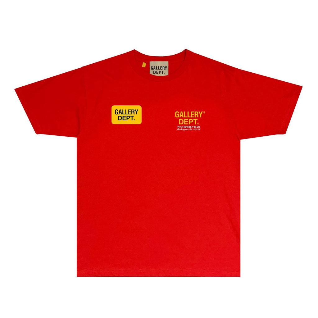 Gallery Dept T Shirts Fashion Brand Tee Shirt Short Sleeve T-shirt Blouse